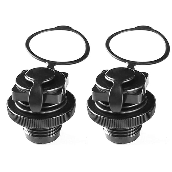 2 Pcs Kayak Raft Air Mattress Plug Replacement Inflatable Boat Spiral Air Plugs Water Sports Accessories
