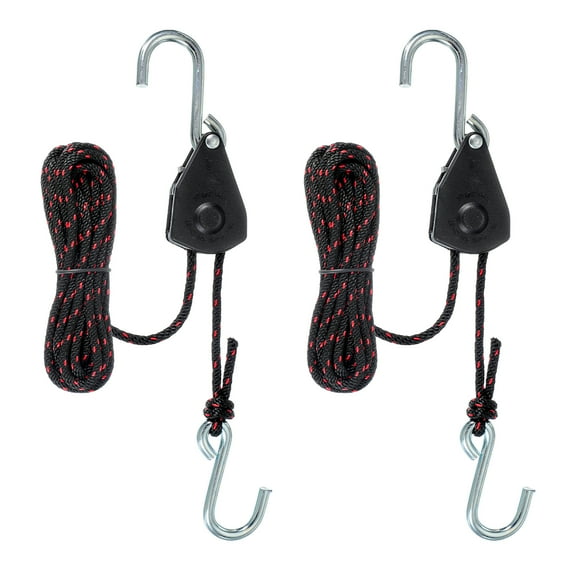 Uxcell Kayak Rope Tie Down Straps, Heavy Kayak Rope Strap for Canoe and Cargo 1/8" x 10