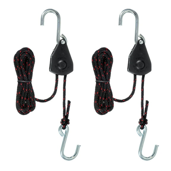 Uxcell Kayak Rope Tie Down Straps, Heavy Kayak Rope Strap for Canoe and Cargo 1/8" x 7