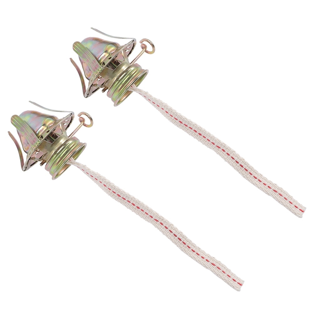 2 Pcs Kerosene Lamp Wick Kerosene Fitting Torch Wicks Kerosene Lamp Burner Lamp Wicks Burner