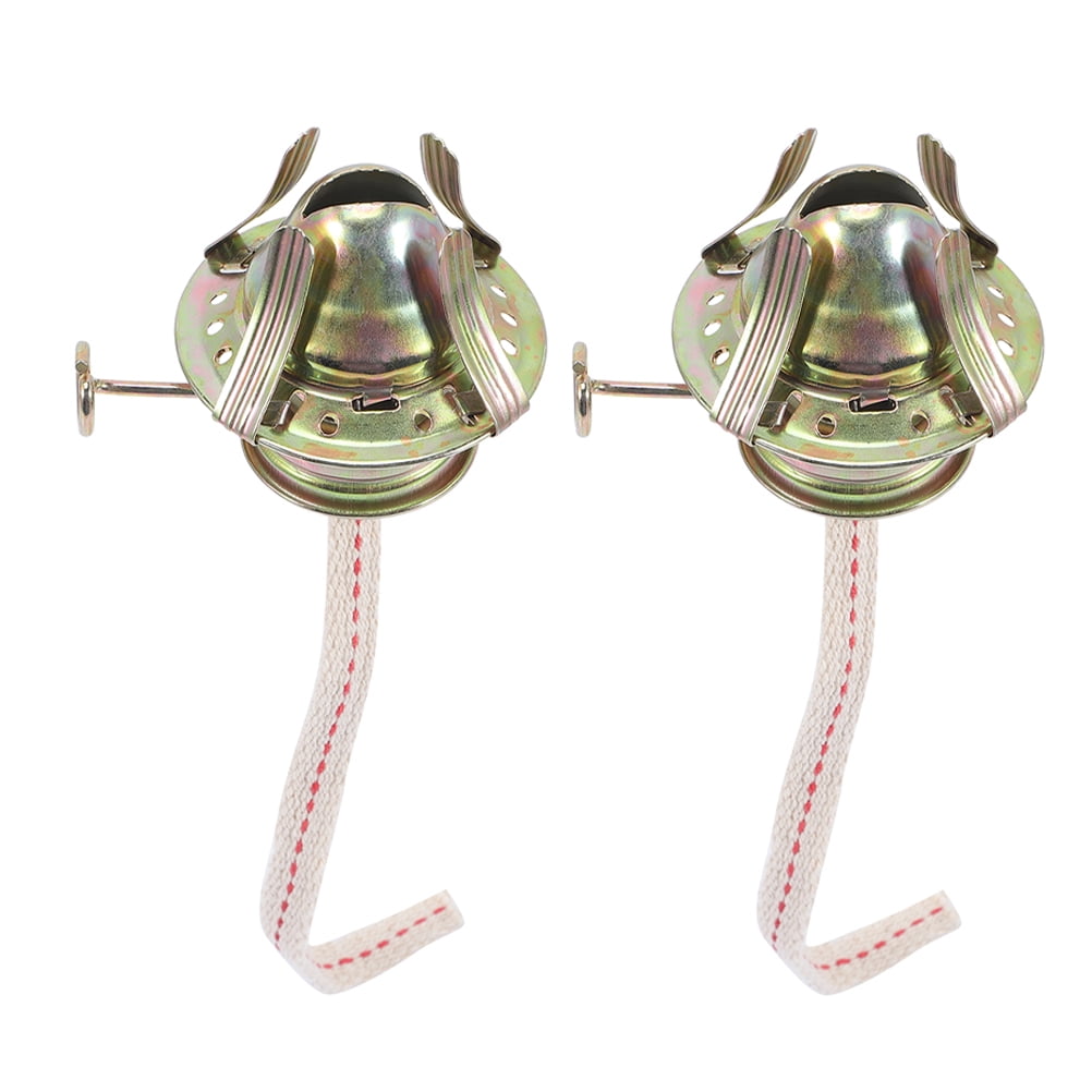 2 Pcs Kerosene Lamp Wick Oil Lamp Parts Burner for Oil Lamps Oil Lamps Accessories
