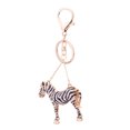 thumbnail image 1 of 2 Pcs Key Chain for Black Bag Phone Zebra Keychain Backpack Pendant, 1 of 8