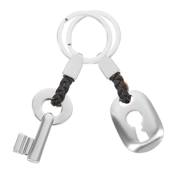 2 Pcs Keychain for Boyfriend Couple Delicate Gift Man Newborn