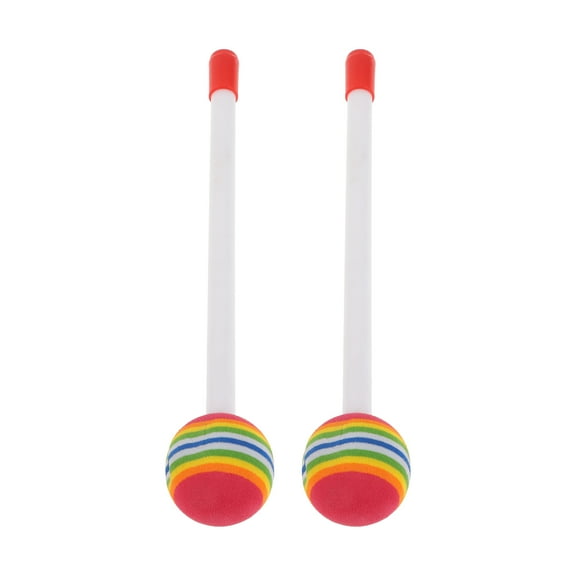 2 Pcs Kids Drum Sticks Xylophone Hammer Toddler 20.90X3.20X3.20CM
