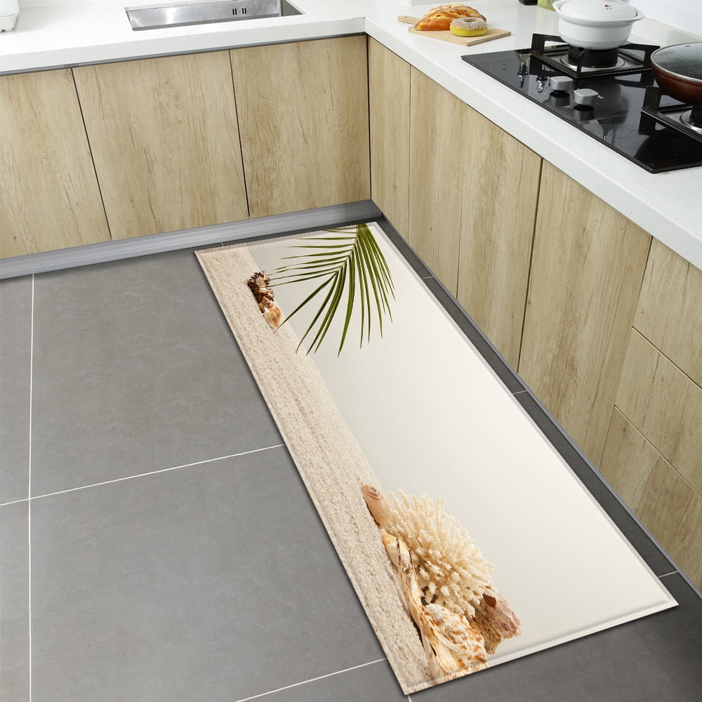 2 Pcs Kitchen Carpet Home Entrance Doormat Bedroom Living Room r