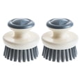 thumbnail image 1 of 2 Pcs Kitchen Cleaning Brush Scrub for Dishes Washing with Handle Small Scrubber, 1 of 6