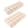thumbnail image 1 of 2 Pcs Egg Lock Container Egg Container Refrigerator Egg Holder Egg Organizer Containers with Lids Kitchen Egg Tray, 1 of 5