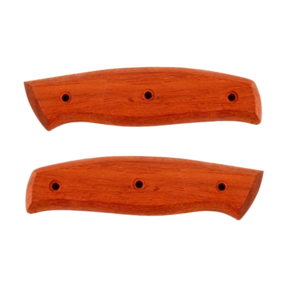 2 Pcs Kitchen Knives Handle Replacement Accessories Cutter Grip Wood Construction for Chef Home Restaurant