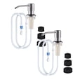 thumbnail image 1 of 2 Pcs Kitchen Sink Soap Dispenser, Countertop Sink Soap Dispenser Water Pump with No-Spill Extension Tube Kit Design for Kitchen Bathroom 47", 1 of 9
