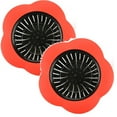 thumbnail image 1 of 2 Pcs Kitchen Sink Strainer, Silicone Sink Strainers, Large Wide Rim 4.5" Diameter Sink Drain Strainer for Kitchen Sink, 1 of 2