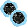thumbnail image 1 of 2 Pcs Kitchen Sink Strainer, Silicone Sink Strainers, Large Wide Rim 4.5" Diameter Sink Drain Strainer for Kitchen Sink, 1 of 3