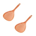 thumbnail image 1 of 2 Pcs Kitchen Skimmer Spoon, Strainer Scoop Colander Slotted Pasta Spoon Plastic Skimmer Spoon with Handle Food Drain Shovel for Kitchen Cooking, 1 of 4