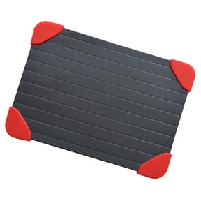 GOOHOCHY Rapid Defrosting Plate Set, 2-Piece Kitchen Thawing Board for Quick Food Thawing and Safe Use
