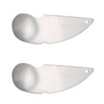 thumbnail image 1 of 2 Pcs Kiwi Cutter Spoons Stainless Steel Kiwi Spoon Cutter Simple Fruit Cutters, 1 of 6