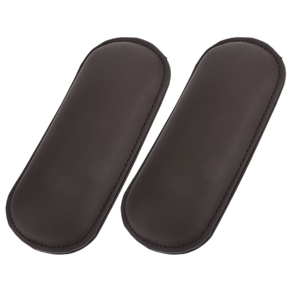 FOMIYES Modern Design Car Armrest Pad 2Pcs 7.1x3.1x0.8in