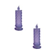 thumbnail image 1 of 2 Pcs LED Crystal Candle Lights, Flameless Candles, Romantic Battery Operated Candles Led Pillar Candles for Valentines Romantic Propose Anniversary Wedding Decorations, 1 of 7
