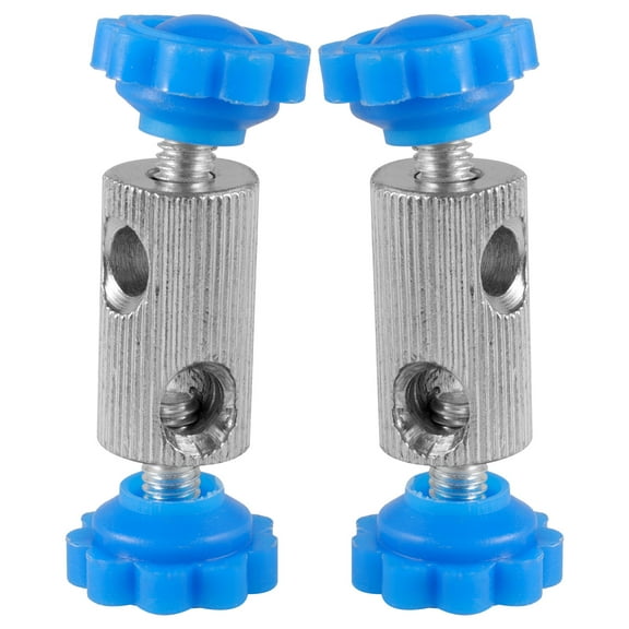 2 Pcs Lab Stand Parts Laboratory Parasol Bases Heavy Duty Clamps