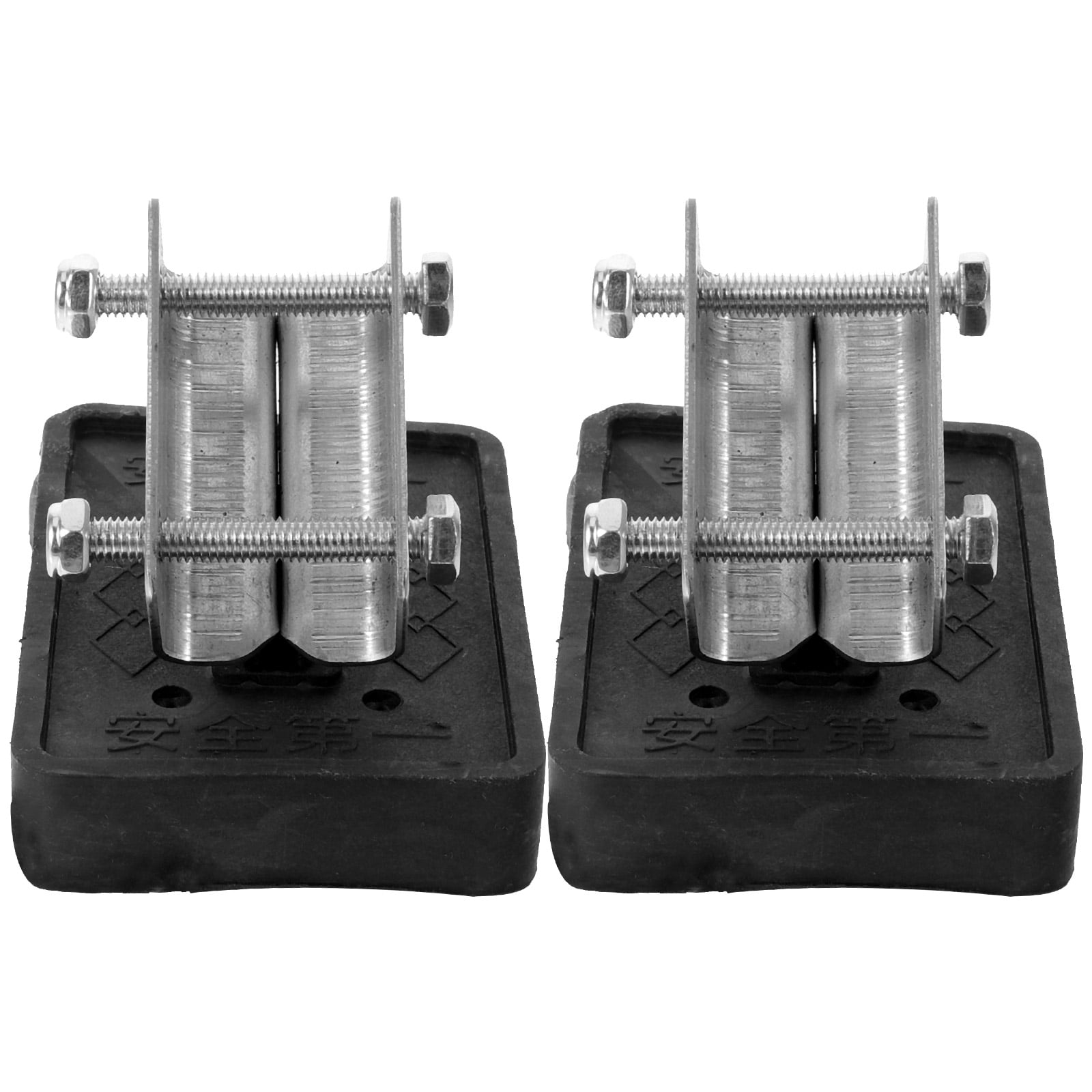 2 Pcs Ladder Feet Cover Protective Covers Foot Pads Ladders Leg Aluminum Alloy Telescopic