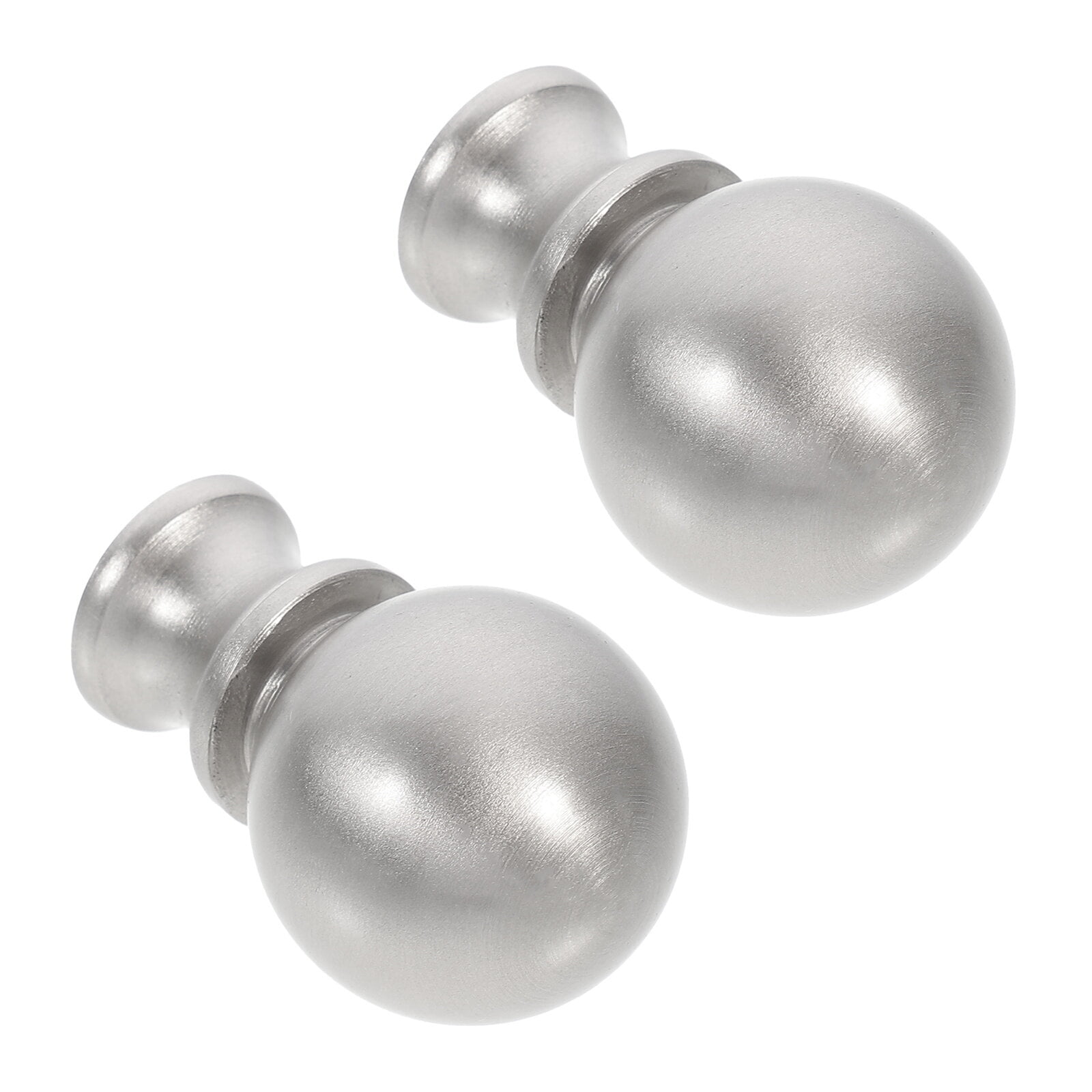2 Pcs Lamp Finial Parts Shade Knob Ceilings Floor Metal Light Screw