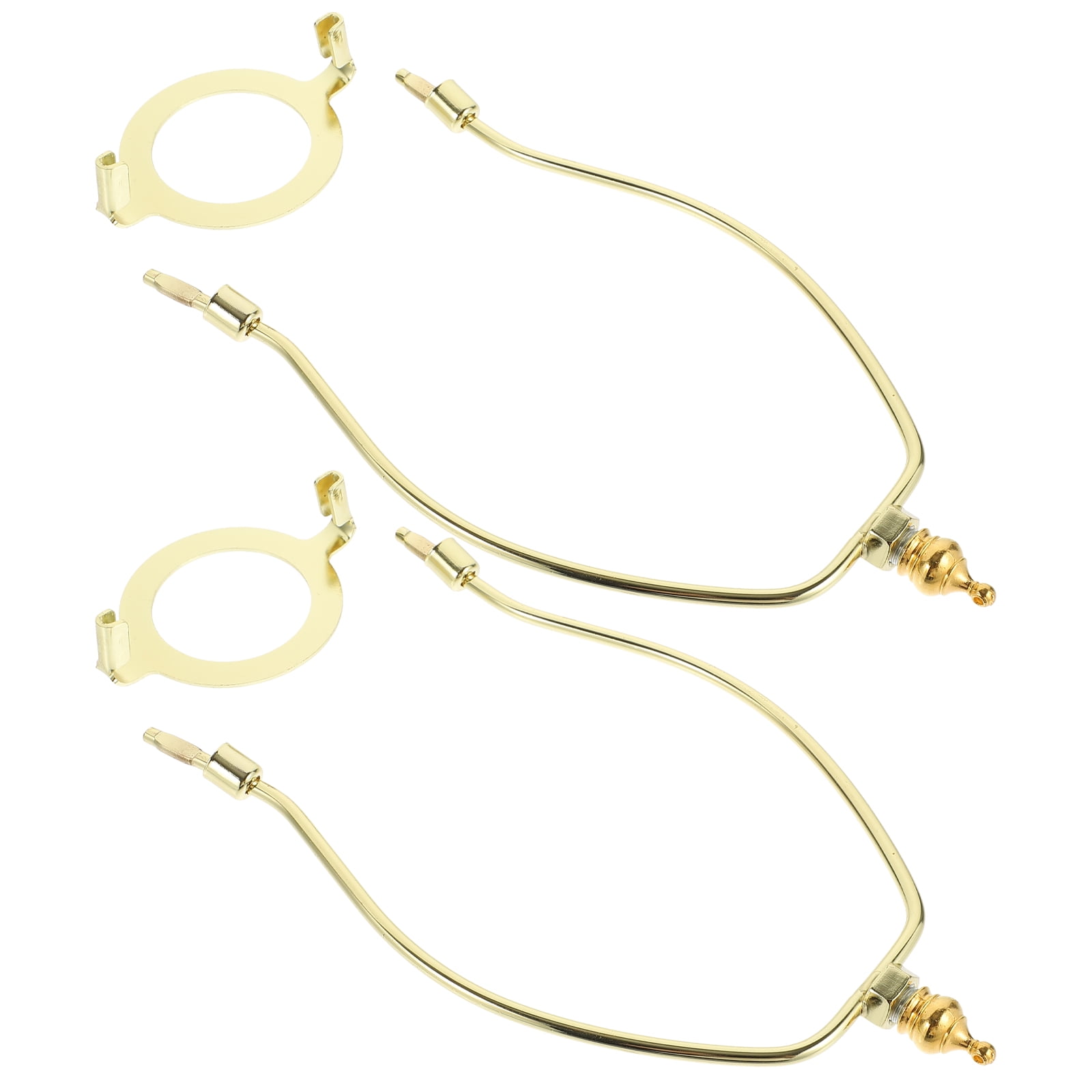 2 Pcs Lamp Shade Harp Holder Frame for Lampshade Stand Lampshades Table