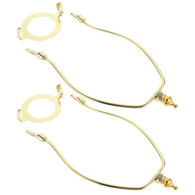2 Pcs Lamp Shade Harp Holder Frame for Lampshade Stand Lampshades Table