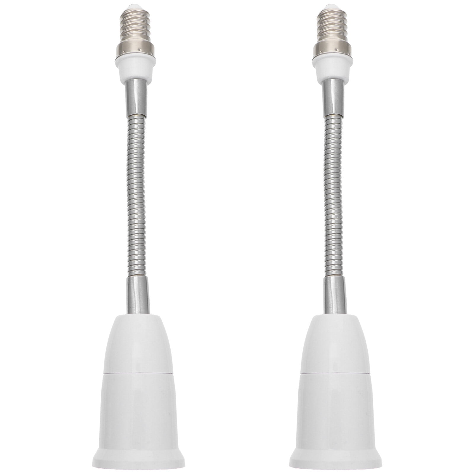 2 Pcs Lamp Shade Light Bulb Adapter Night Outlet Holder Extender