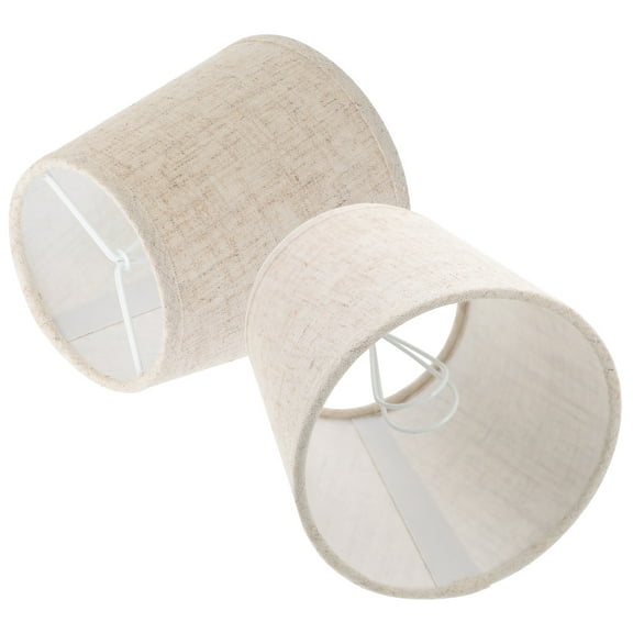 2 Pcs Lamp Shade Shades for Table Lamps LED Small Lampshade Household