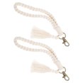 thumbnail image 1 of 2 Pcs Lanyard Keychains Phone Wallet Cotton Rope Pendant Bags, 1 of 6
