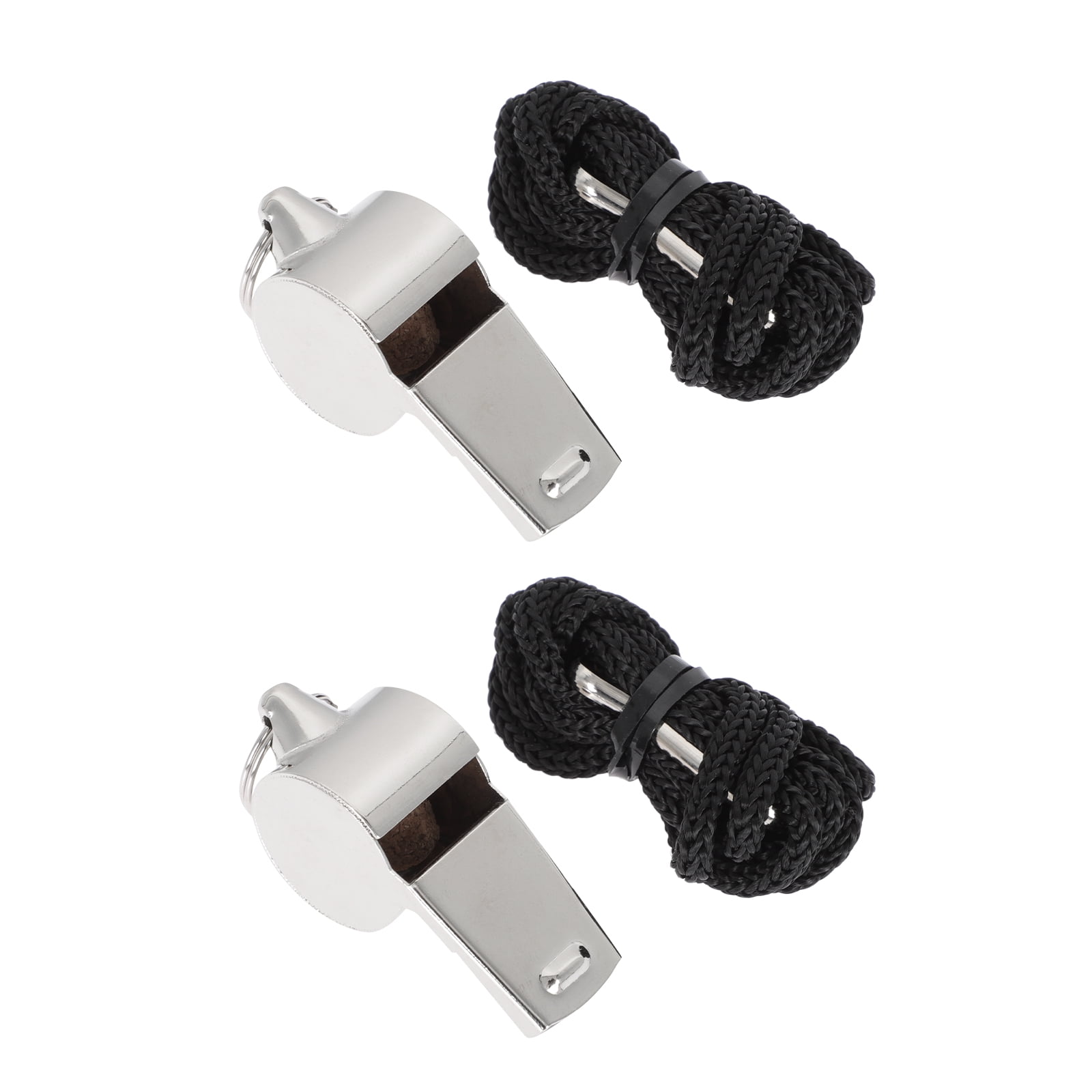 2 Pcs Lanyard Whistle Kids Toys Children’s Toys Soccer Whistles Referee