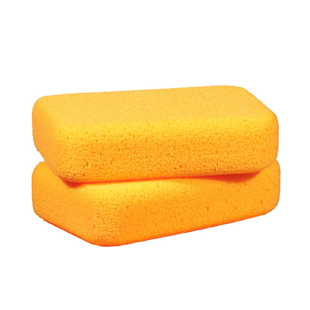2 Pk Large Sponge Car Wash Absorbent Expanding Compress Bone Sponge Auto  Cleaner