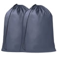 thumbnail image 1 of 2 Pcs Large Laundry Bags Laundry Bags with Drawstring Extra Capacity Laundry Bags for Dirty Clothes Travel Laundry Bags Heavy Duty Laundry Bags Foldable Srorage Bags 43x23.62Inch Grey DIY, 1 of 7