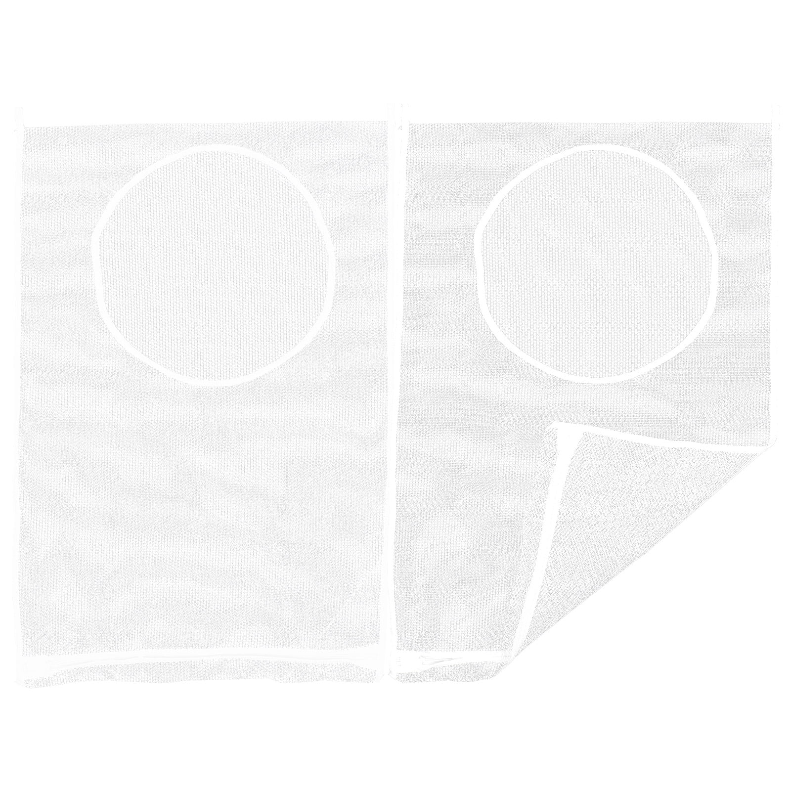 2 Pcs Laundry Basket Hanging Bag Hamper Liner Reusable Bags Washing