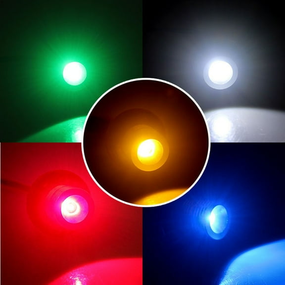 2 Pcs Led Angel Eyes Marker Lights Bulbs For Bmw E39 E53 Bule White Red Yellow Red