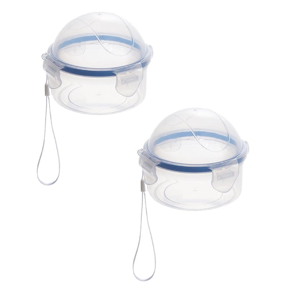 2 Pcs Lettuce Keeper For Fridge, Onion Storage Container and Tomato Lemon Apple Produce Saver Holder, egetable Storage Container With Cover For Kitchen Refrigerator Use