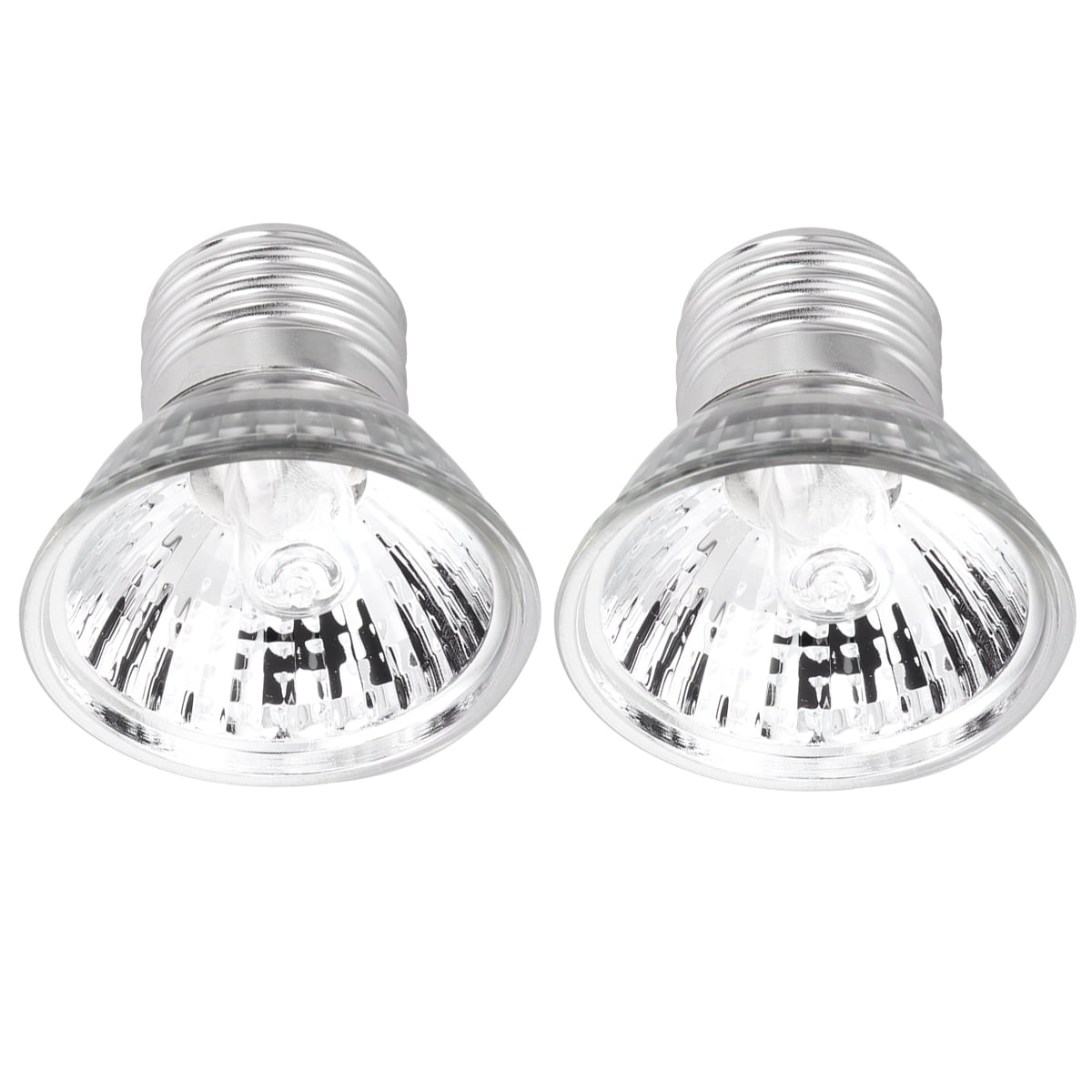 2 Pcs Light Bulb Reptile Heat Lamp Basking for Lizard Snakes Spiders