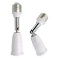 thumbnail image 1 of 2 Pcs Light Bulb Socket Extender Bendable Adapter Lamp Cord Extension, 1 of 8
