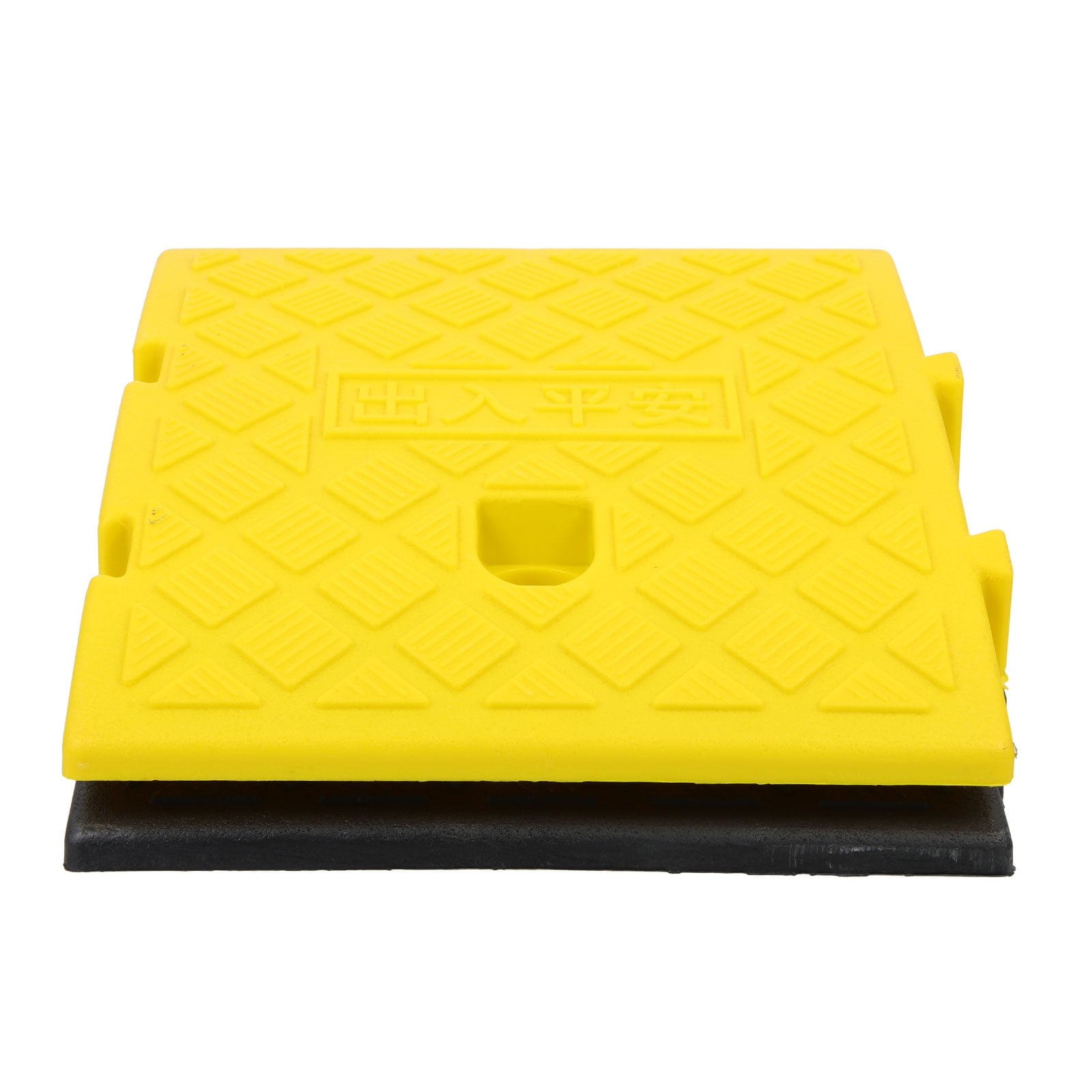 Plastic Slope Ramp for Outdoor Use Durable and Portable 2 Pcs Assorted Color
