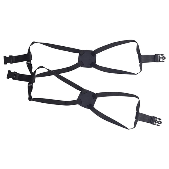 2 Pcs Luggage Elastic Straps Suitcase Outdoor Travel Bungee Belt Bag Adjustable