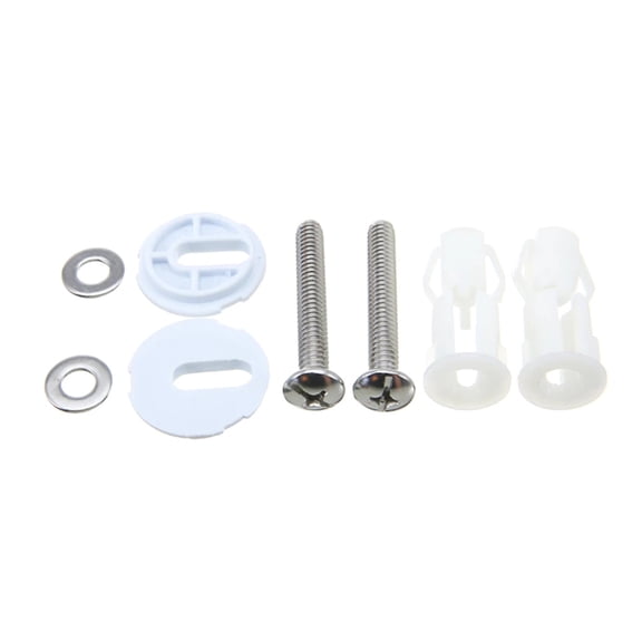 2 Pcs M6 Nylon Expansion Screws Universal Toilet Lid Screw Fix Accessories