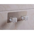 thumbnail image 1 of 2 Pcs Magik Self-Adhesive Broom Mop Holder Reusable Rack Wall Suction Clip Hooks, 1 of 5