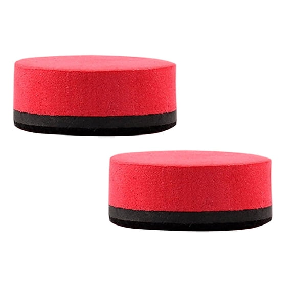 2 Pcs Magnetic Dry Erase Erasers Mini Magnetic Dry Erase Erasers Small Magnetic Whiteboard Dry Erase Erasers Small White Board Eraser for Office Supplies, 1.96x0.78 Inch, Red