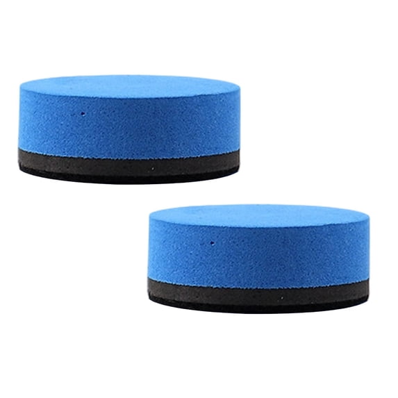 2 Pcs Magnetic Dry Erase Erasers Mini Magnetic Dry Erase Erasers Small Magnetic Whiteboard Dry Erase Erasers Small White Board Eraser for Office Supplies, 1.96x0.78 Inch, Blue