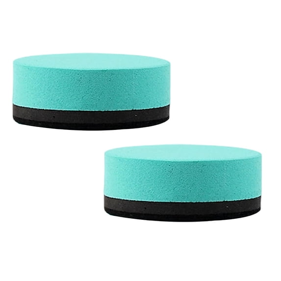 2 Pcs Magnetic Dry Erase Erasers Mini Magnetic Dry Erase Erasers Small Magnetic Whiteboard Dry Erase Erasers Small White Board Eraser for Office Supplies, 1.96x0.78 Inch, Green