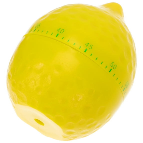 2 Pcs Magnetic Timer Kitchen Kitchen Timer Baking Tool Child 8.5x6cm Yellow