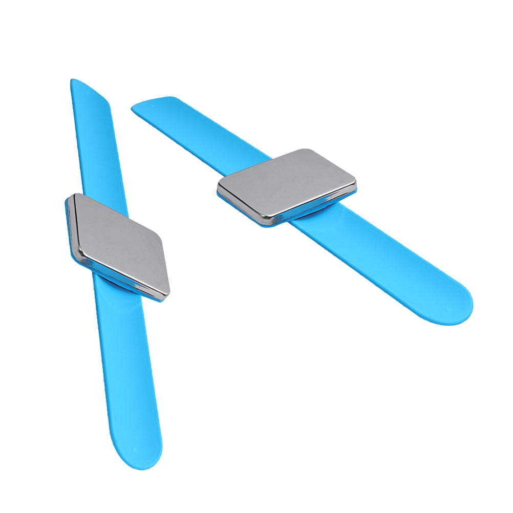 2 Pcs Wrist Sewing Pincushion Silicone Wristband Bobby Hair