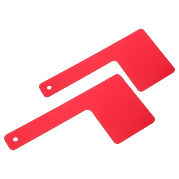 2 Pcs Mailbox Decorations Fools Day Toy Pot Handles Replacement Red