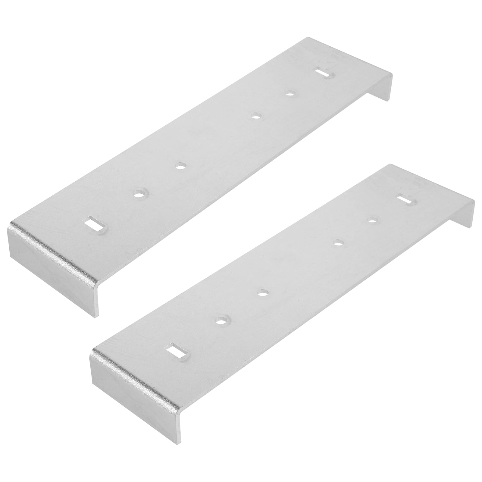 2 Pcs Mailbox Holder Mountings Brackets for Mailbox S Mailboxes Adapter