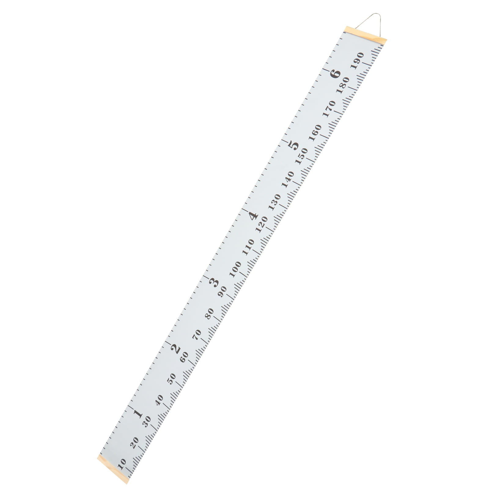 2 Pcs Measurement Decor Height Ruler Wall Mounted Chart Kids Baby ...