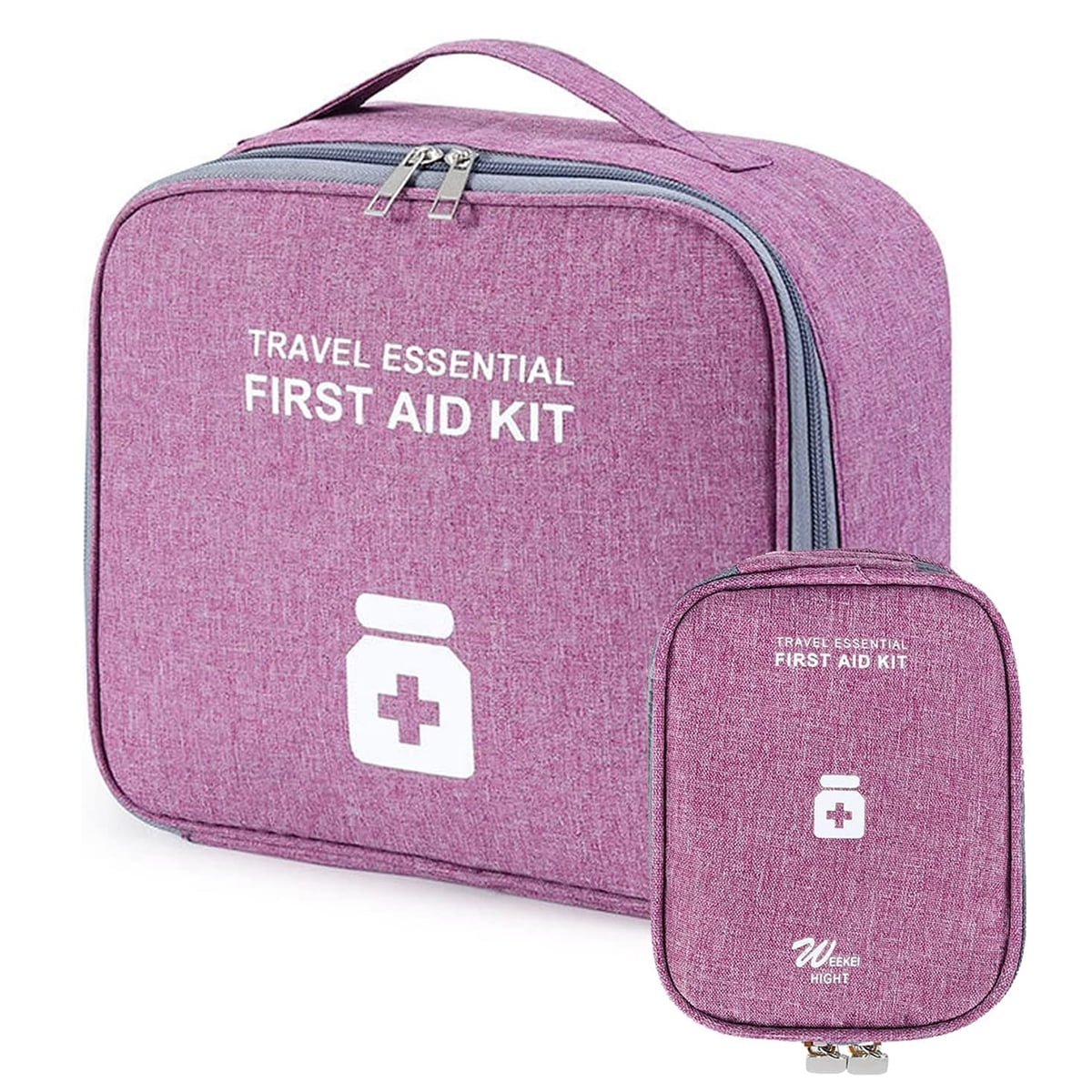 2 Pcs Medication Storage Bag, Large Capacity, Emergency Storage Bag