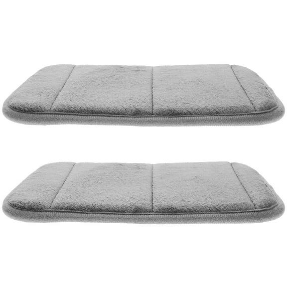 2 Pcs Memory Foam Elbow Pad Keyboard Hand Rest Wrist Guard Mouse Pillow Nap 2pcs/set (split Gray 30cm) Pads for Wireless Laptop Desk Computer Gaming Travel